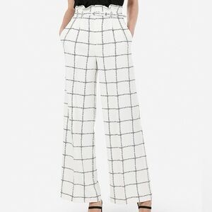 Express Wide Leg High Rise Pants